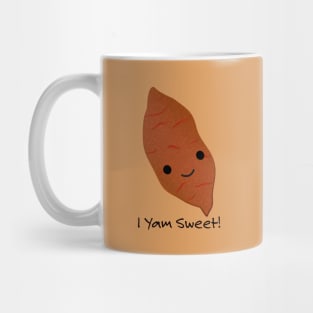 I Yam Sweet Cute Sweet Potato Mug